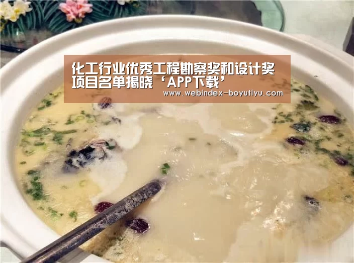 化工行业优秀工程勘察奖和设计奖项目名单揭晓‘APP下载’